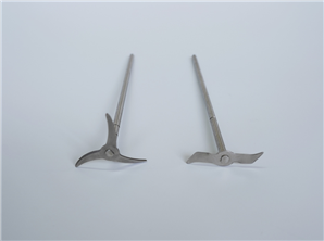 Integrated handheld mixing knife